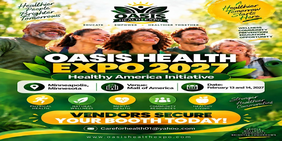 Msp App Oasis Health Expo 2027 Minneapolis–St. Paul - UNATION