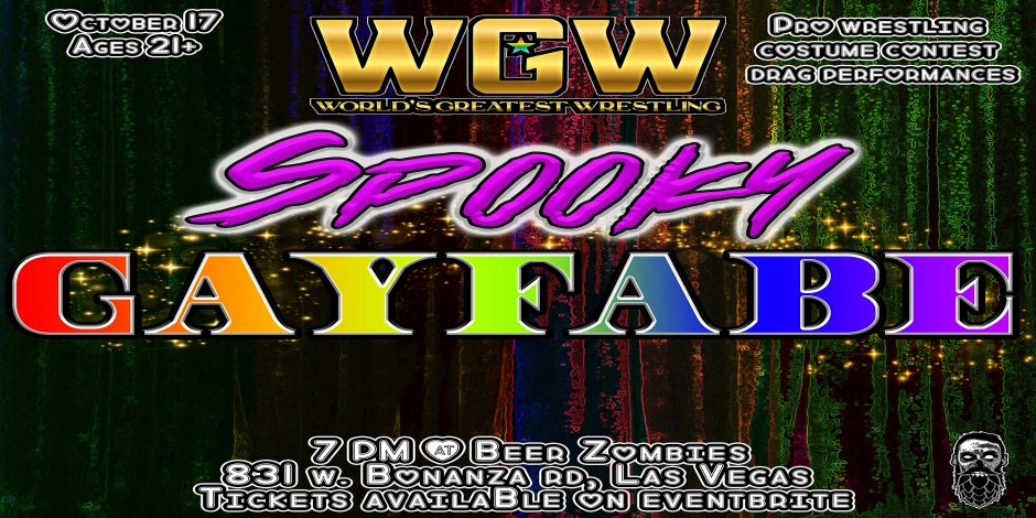 WGW presents SPOOKY GAYFABE!
