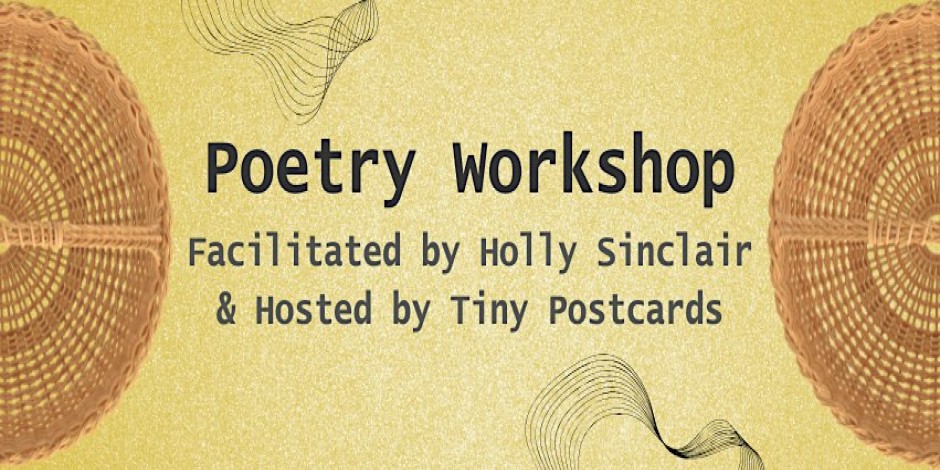 Poem Notes App Poetry Workshop (Facilitated by Holly Sinclair & Hosted by Tiny ...