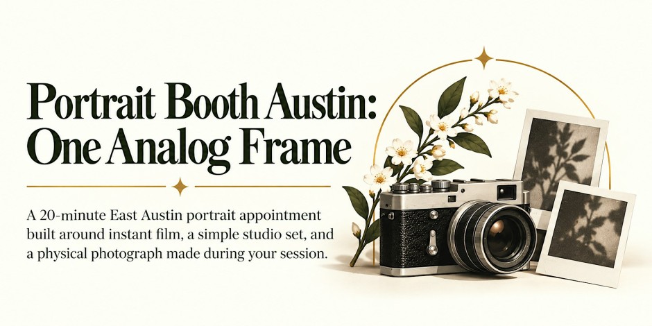 Austin Booth Portrait Booth Austin: One Analog Frame - UNATION