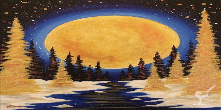 Fun & Easy! Golden Winter Moon - UNATION